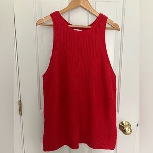 AVA & VIV Sweater Tank Tunic 1x